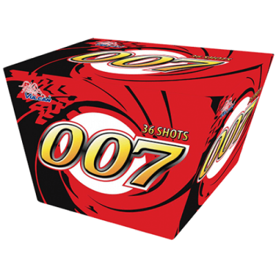 007 Multi-Shot Cake