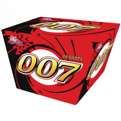 007 Multi-Shot Cake